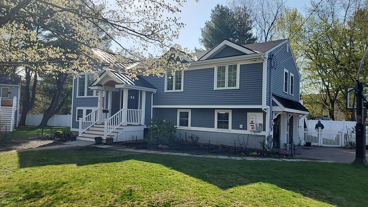 Complete exterior in Needham, MA by UBrothers Construction