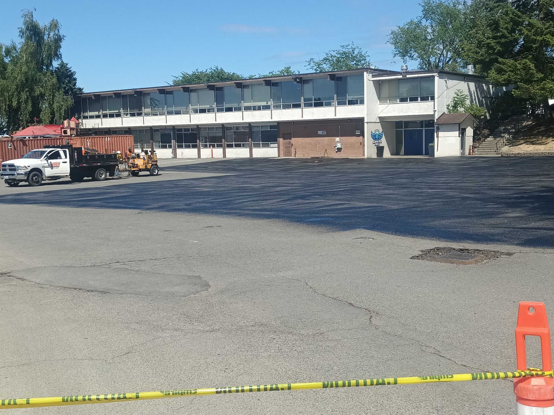 Sealcoat Parking Lot Renovation by Jireh Asphalt & Concrete Inc 