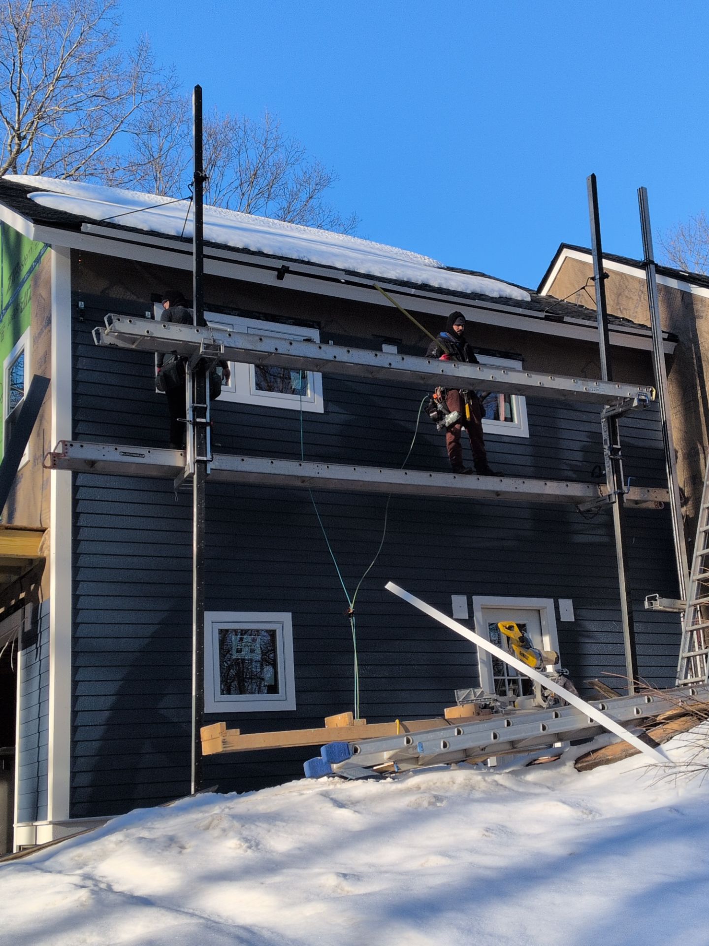 Custom ADU Construction with Vaulted In-Law Suite – LP SmartSide®, ZIP System® & Harvey® Windows by Sensible Home Solutions