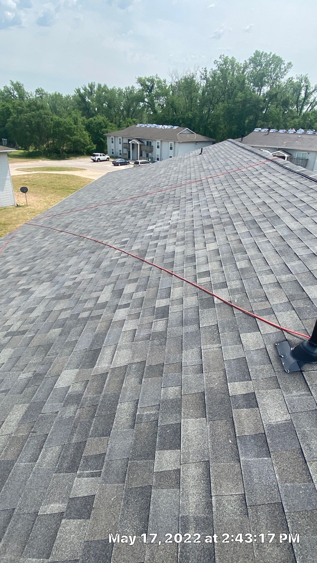 Multifamliy Complex ROOF REPLACEMNT with Ventilation Upgrades using Malarkey Vista Class III IR Shingles by Gorilla Exteriors Contracting, LLC