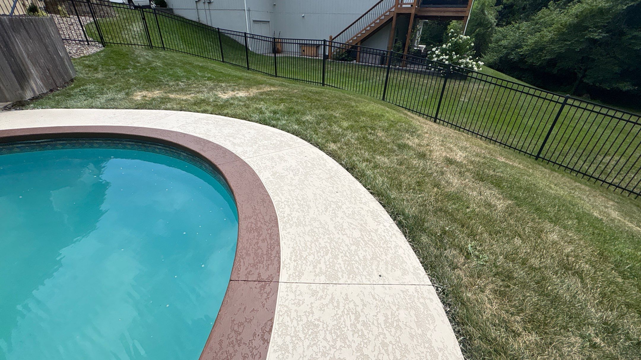 Pool Deck Refresh- Kansas City, MO by Big Red Decorative Concrete, LLC