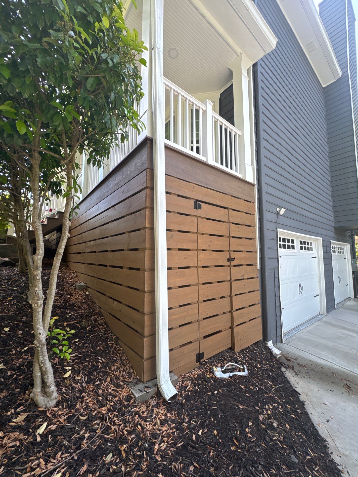 Front porch renovation by Swift Home Renovations