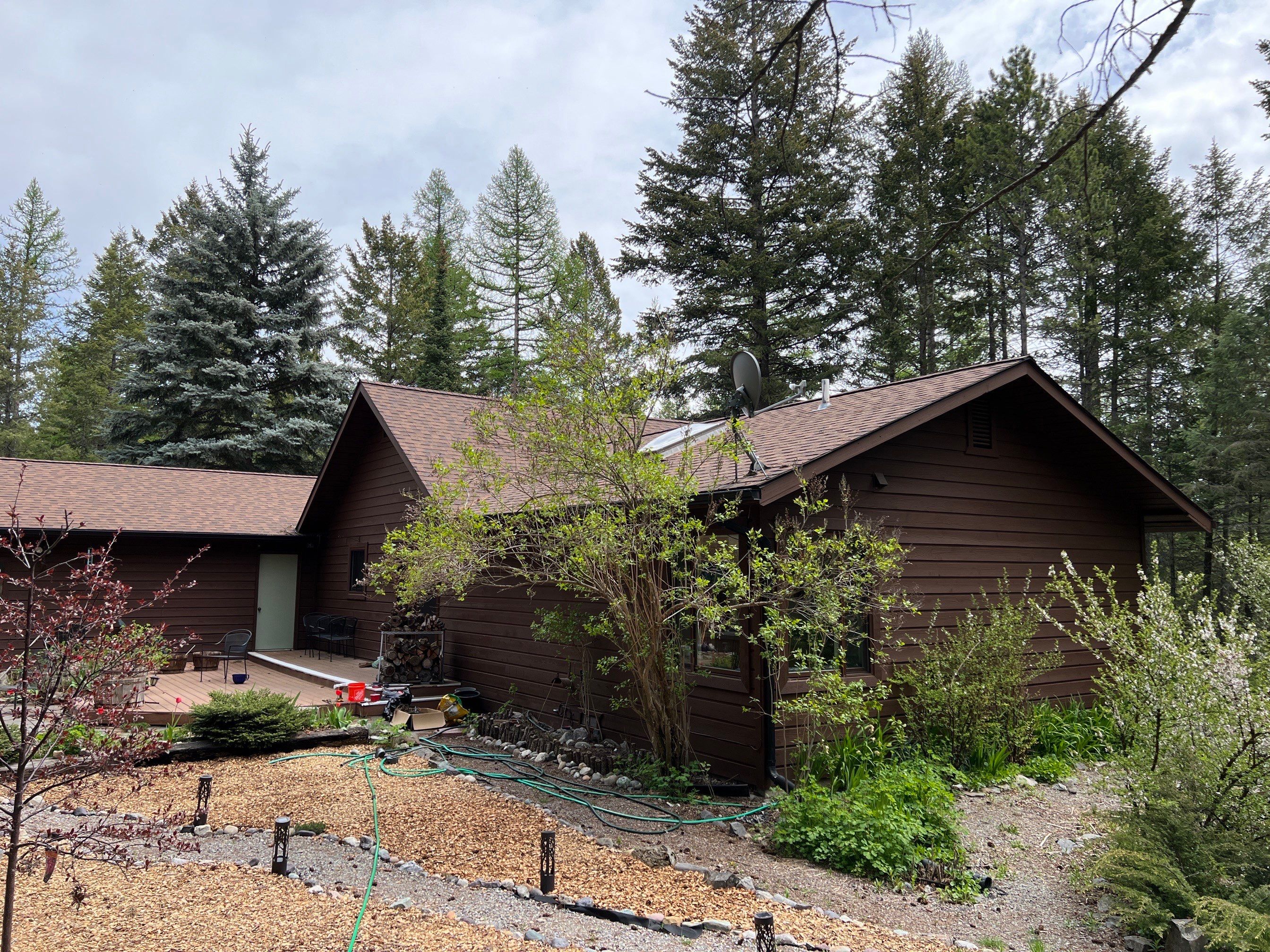 GAF Timberline HDZ - Hunter Green by Montana Roofing Solutions