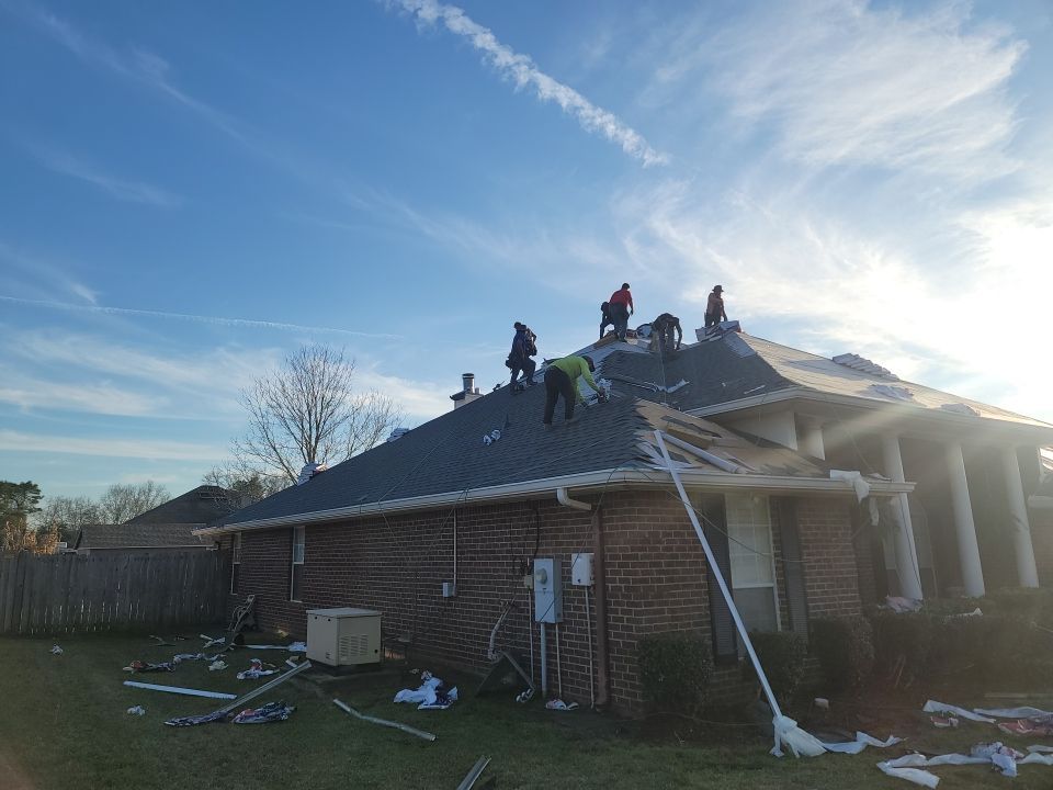 Residential Roofing Installation using Roof Replacement by American Roofing & Construction LLC