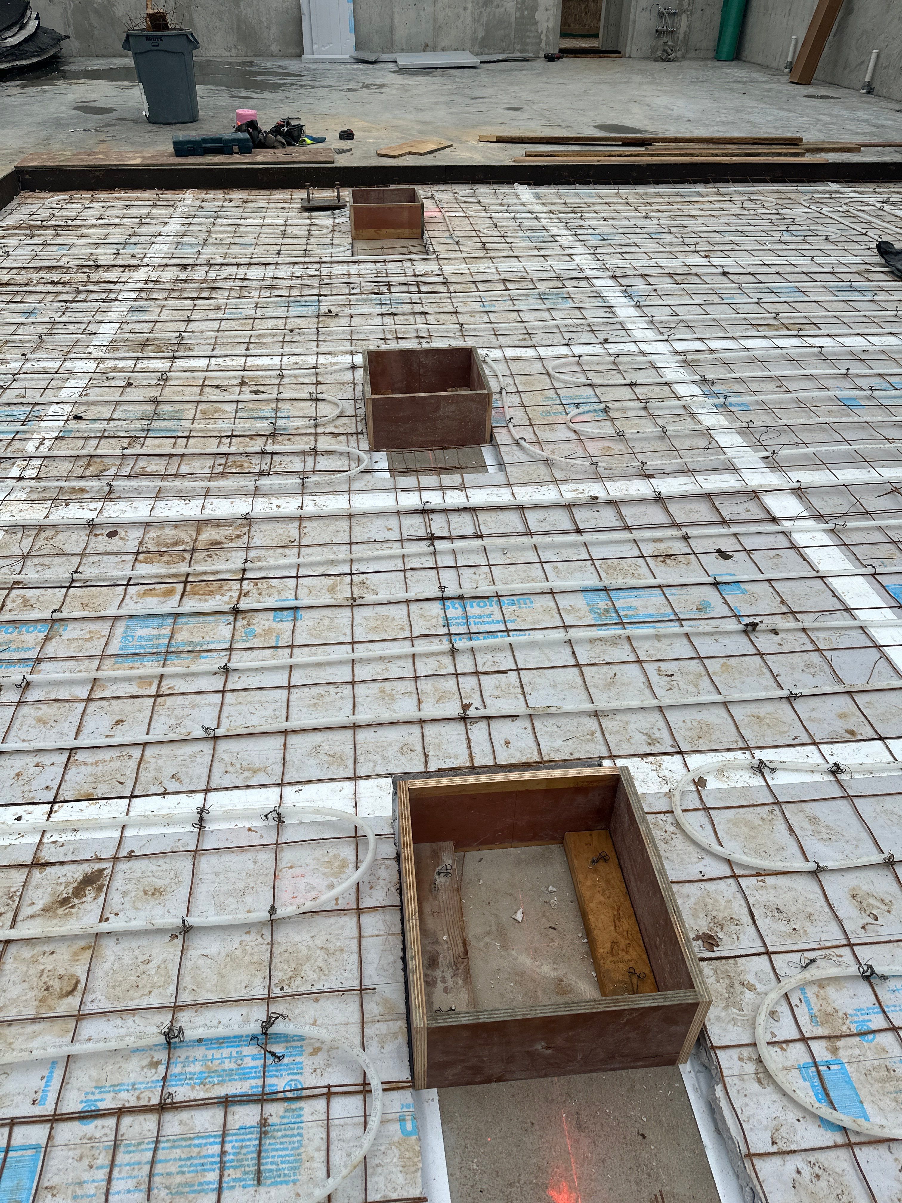 Concrete Patios, Driveways, Sidewalks using concrete by Cain Construction
