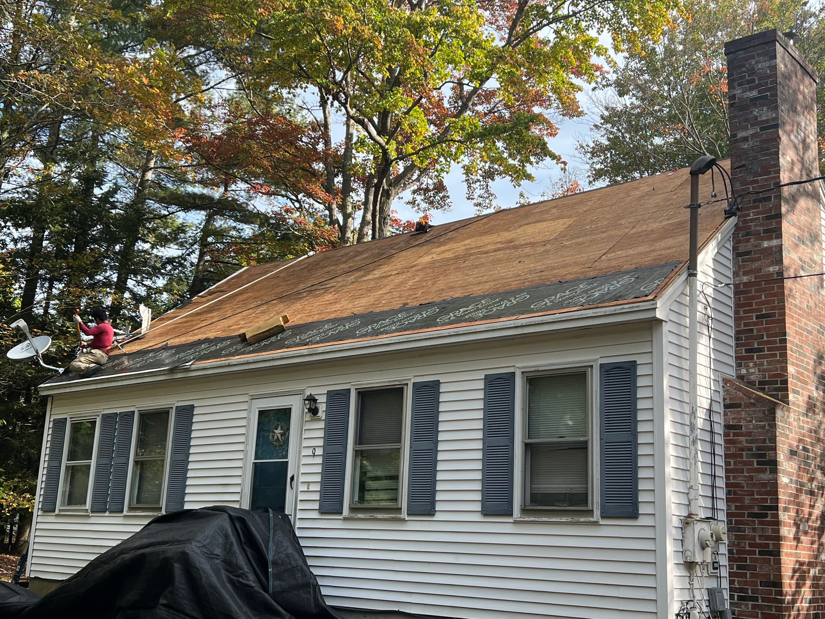 Residential Roofing Installation North Berwick Maine by Tall pine roofing