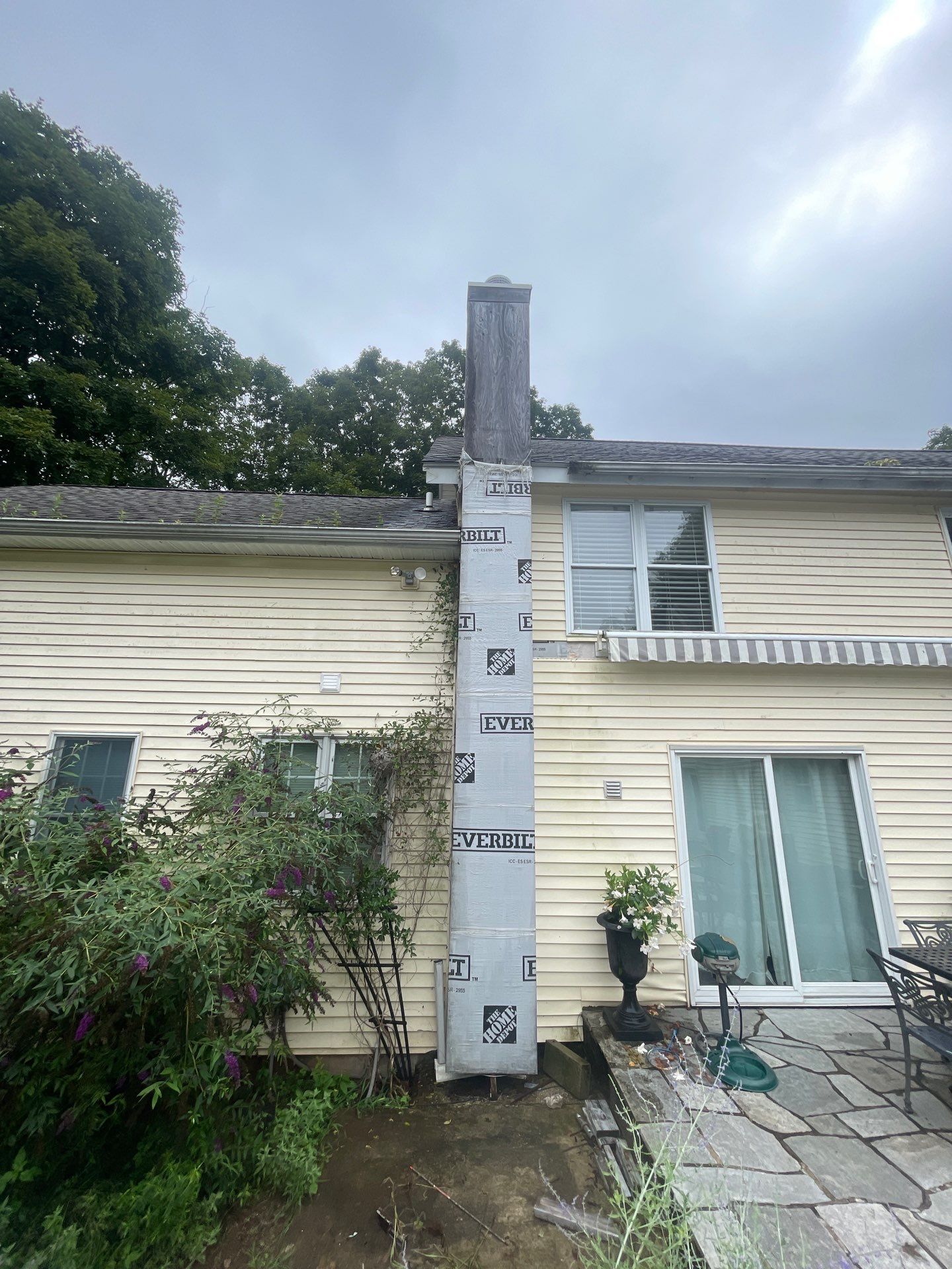 Residential Roofing Installation using Owens Corning TruDefinition Duration AR - Onyx Black by A Plus Exterior