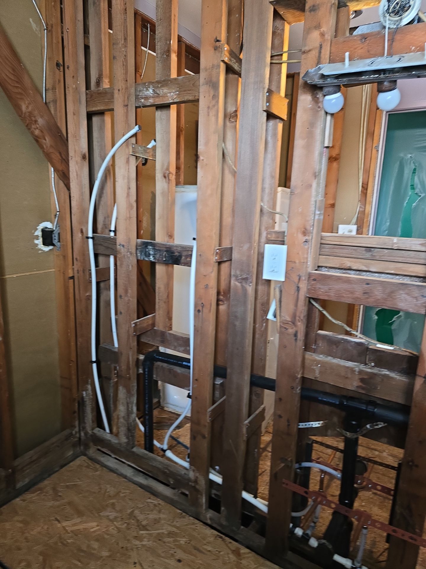 Installing New Piping and Checking Underneath Home by Us Plumbing