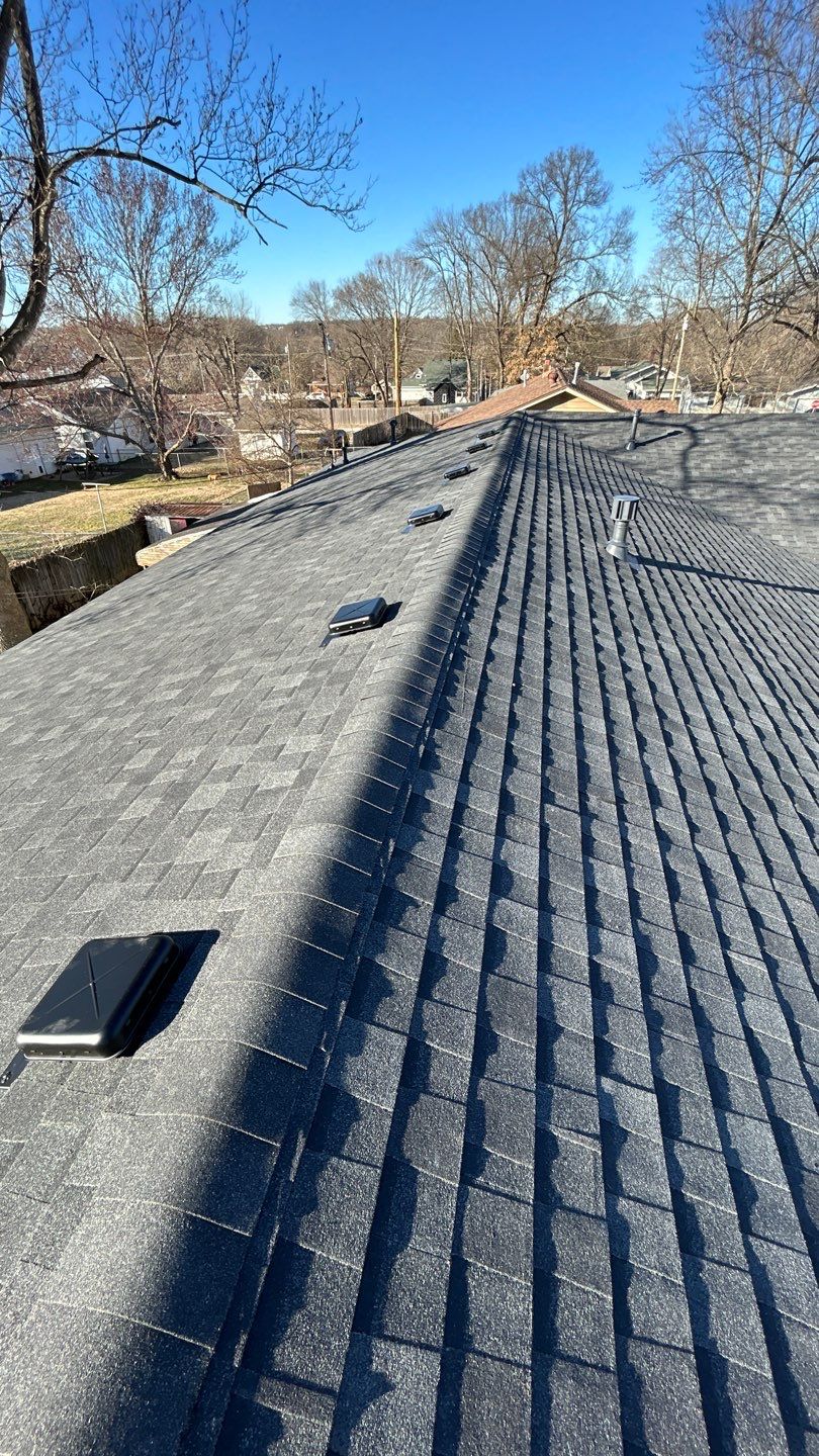 Residential Roof + Gutters & Downspouts Install  by Titan Commercial & Residential Roofing 