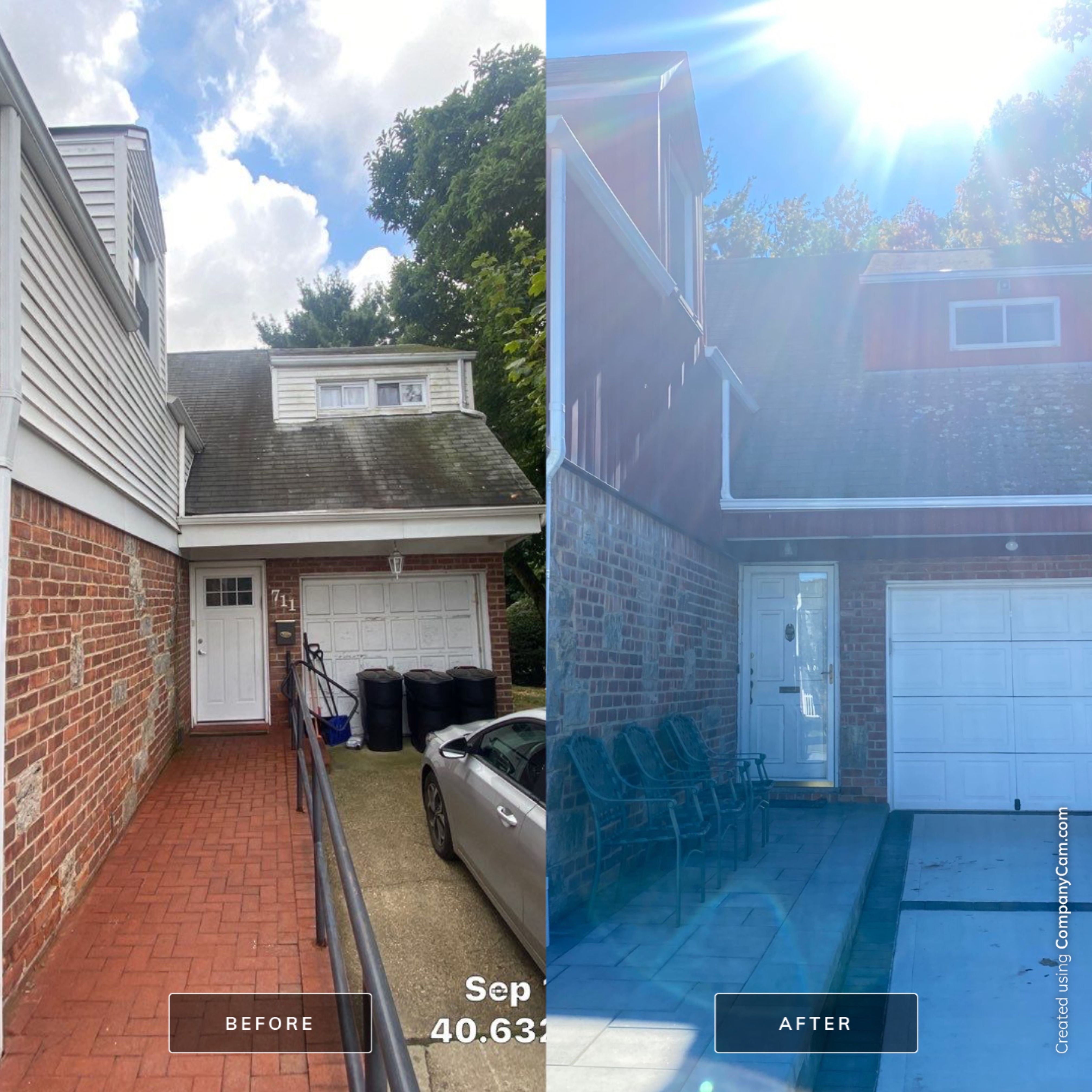 Remove and replaced old gutters and leaders. by Above All Gutters 