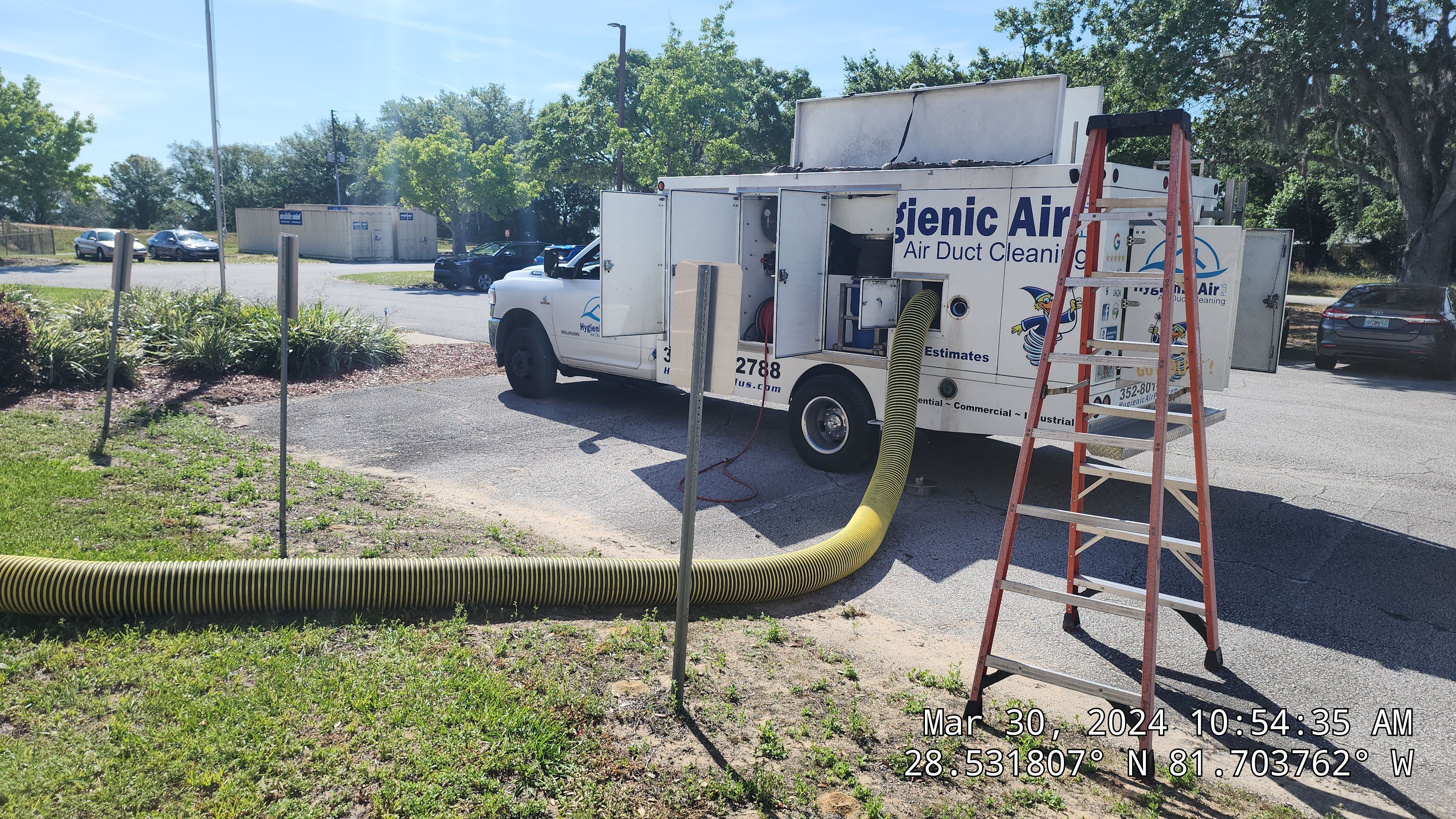 Commercial Duct Cleaning and Dryer Vents at Laundry Facility by Hygienic Air, Inc