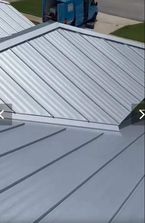 24ga 1" Nail-Strip Mill Finish by Total Roofing System The Metal Roof Experts
