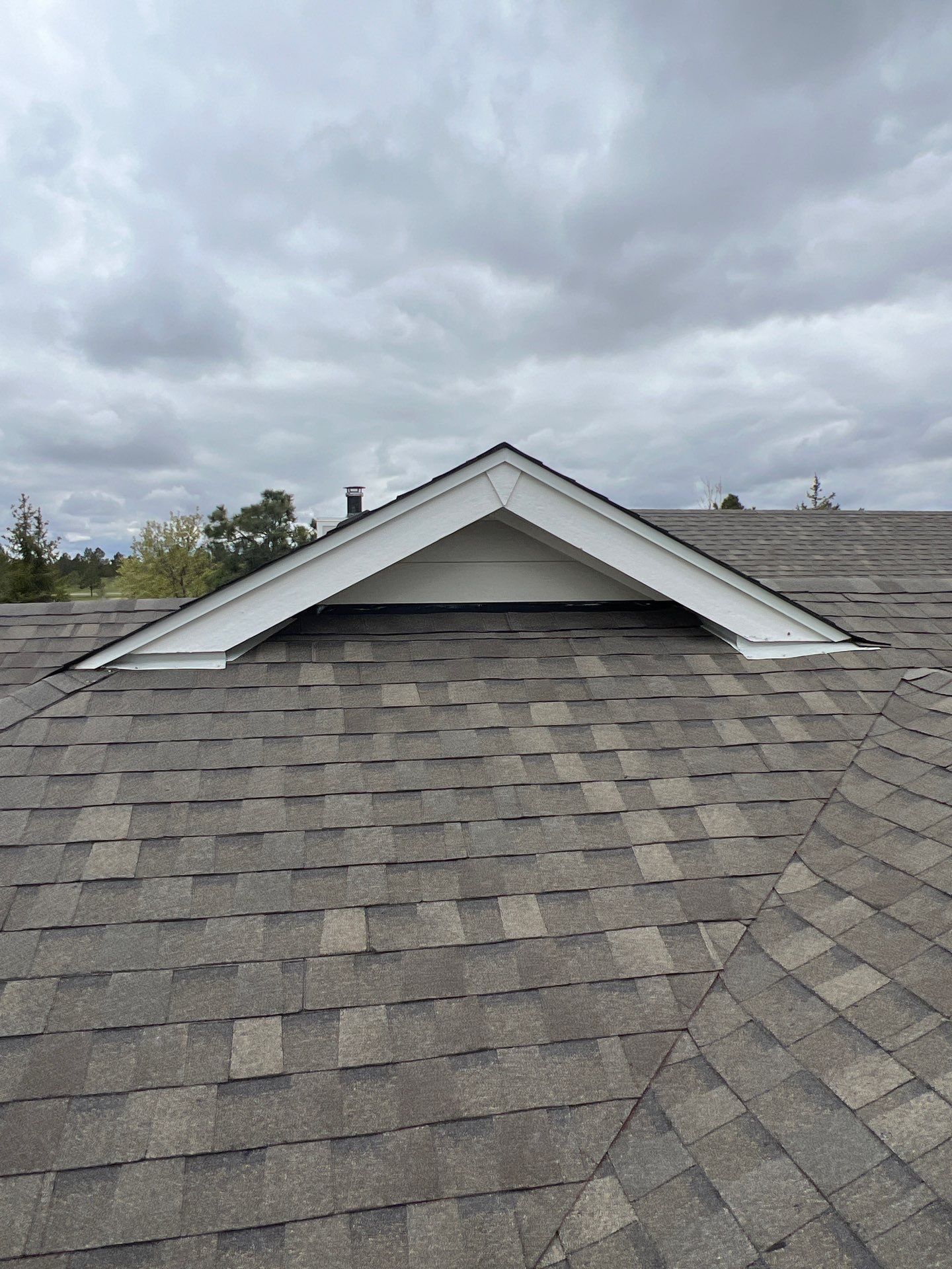 Residential Roofing Installation using Atlas Pinnacle Impact Weathered Wood by Blue Peaks Roofing LLC 
