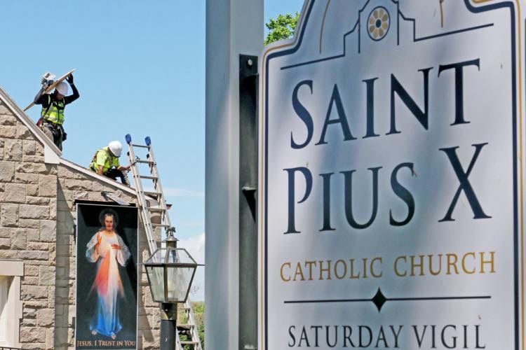 St. Pius Church - Commercial Roof Restoration by Rinaldi Roofing