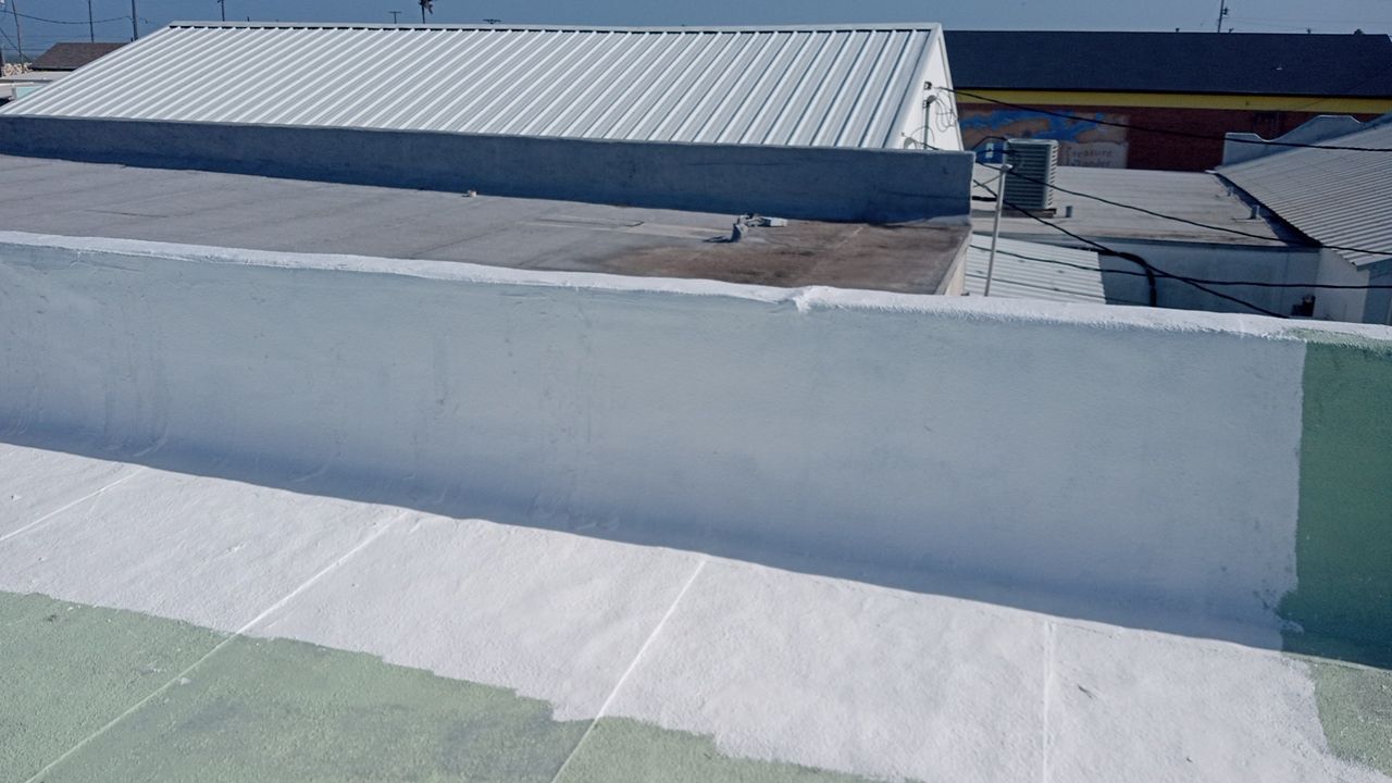 Market Street Coating by Bayfront Roofing and Construction