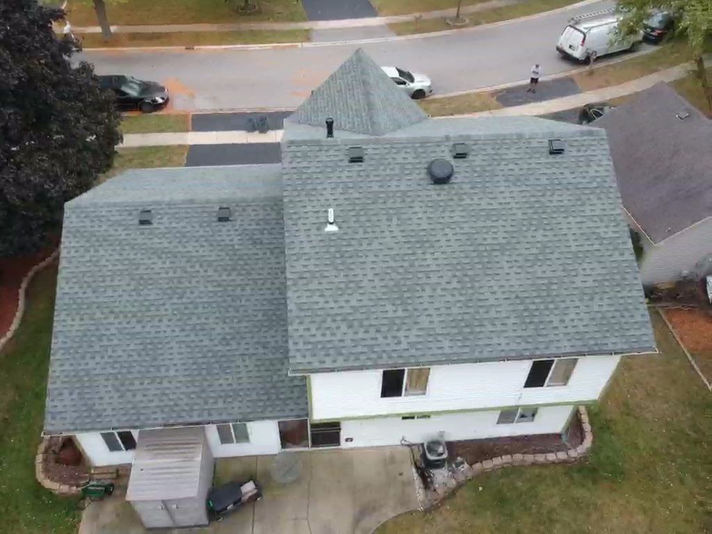 Roof GAF Pewter Gray by Optimal Home Improvement 