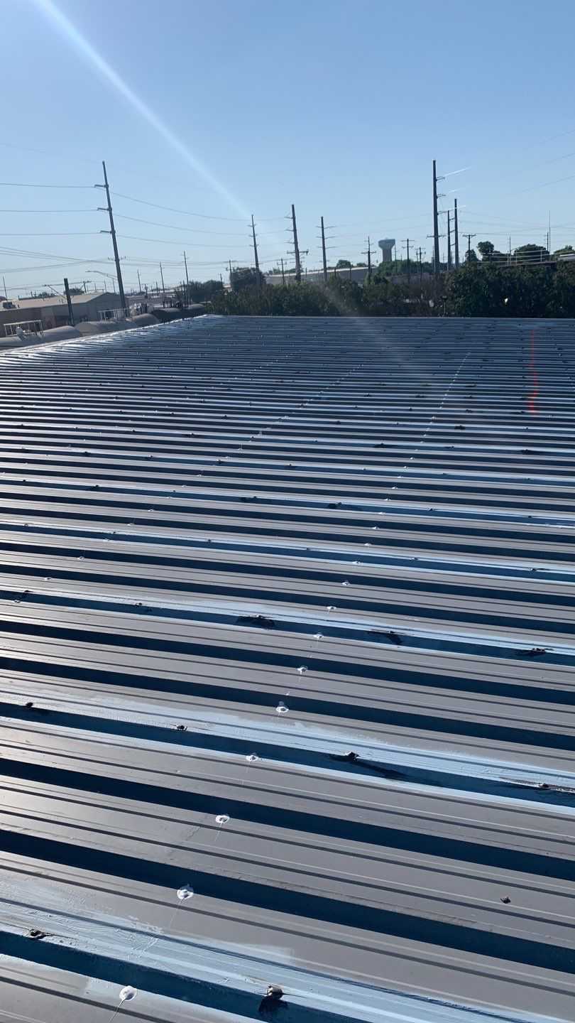 Foam & Metal Roof Restoration – Thermo Sensors (Garland, TX) by All Star Roofing LLC