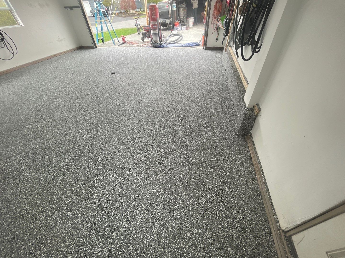Garage in Shrewsbury, MA 01545 by Symphony Concrete Coatings