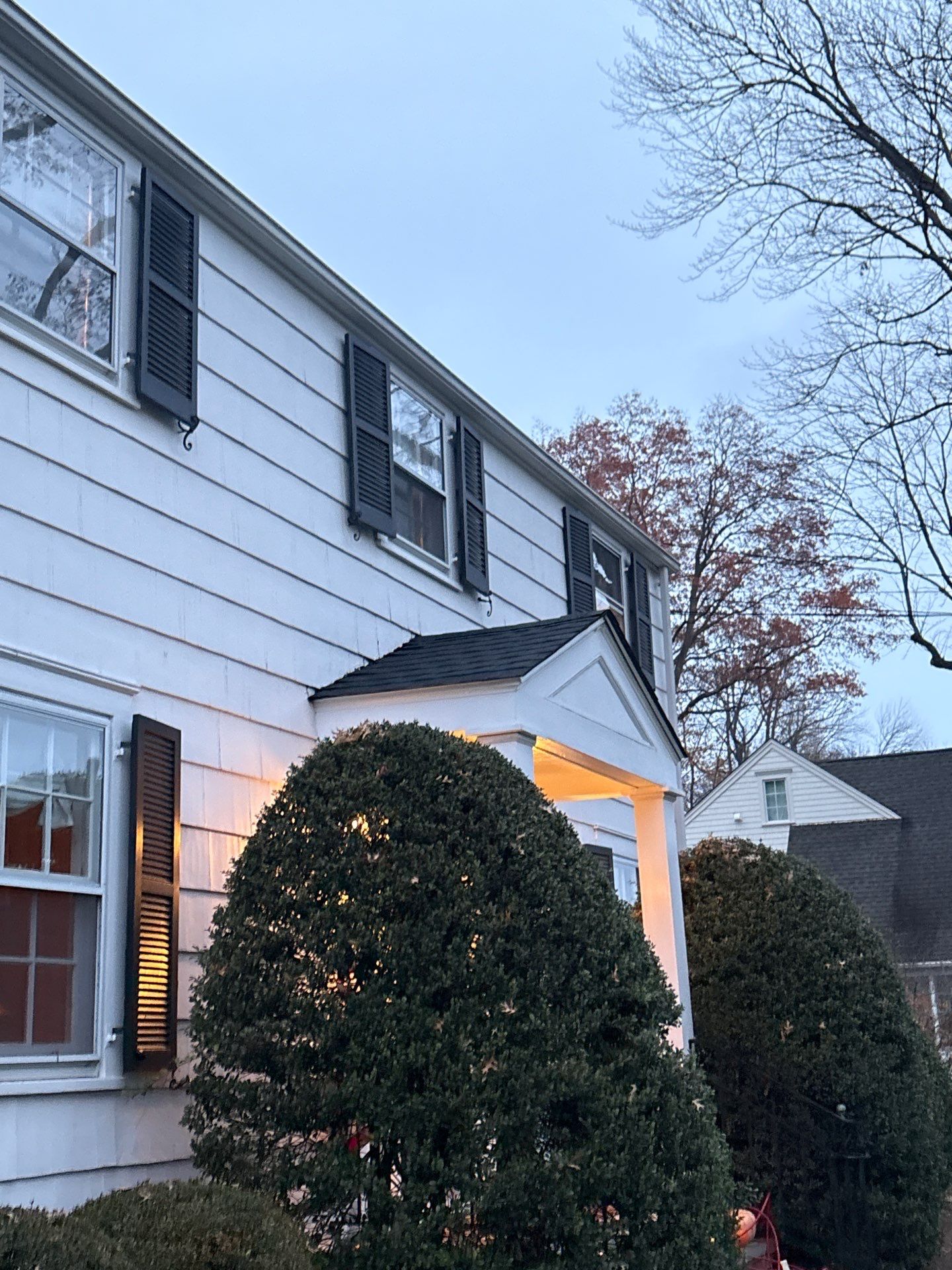 Darien, CT Asphalt, Copper Roof & Half Round Gutters  by Rinaldi Brothers