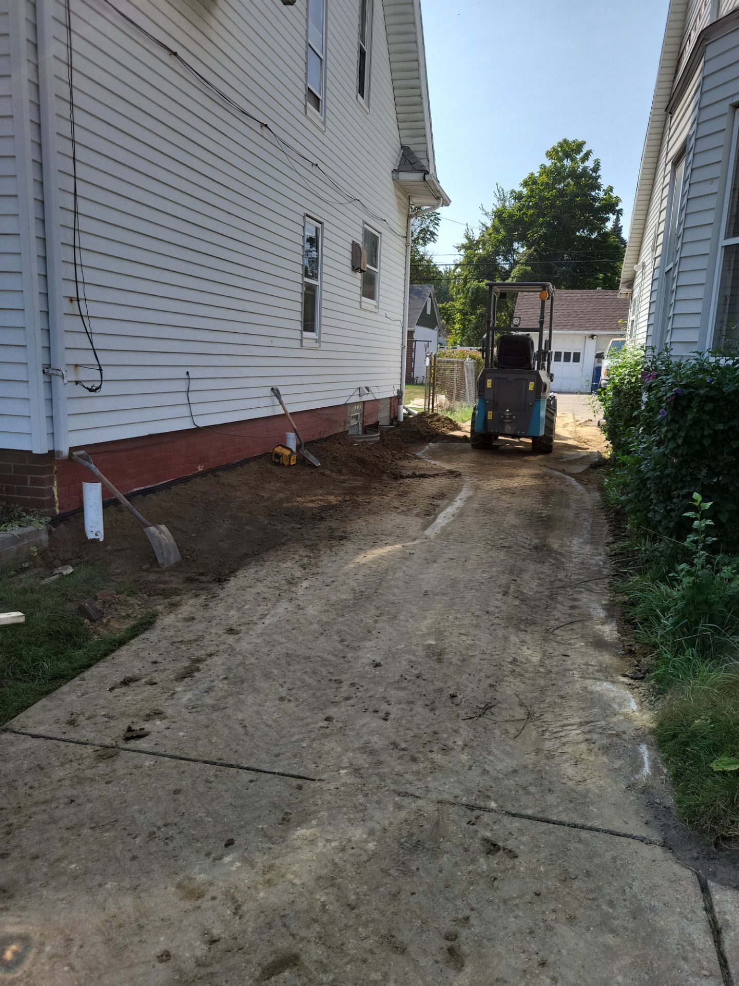 Exterior Deep Waterproofing System by Toledo Basement Repair