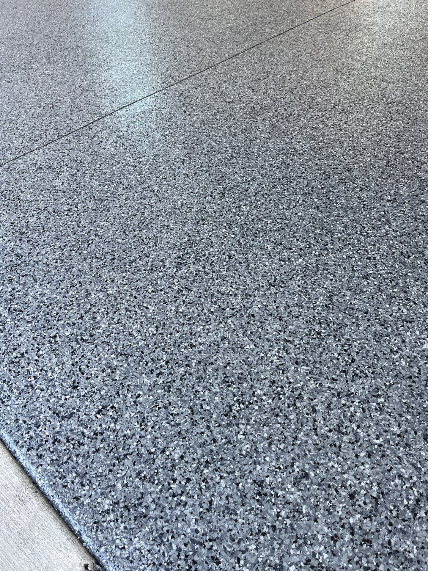 Garage Floor Coating using Nightfall by My Garage Floor Guys