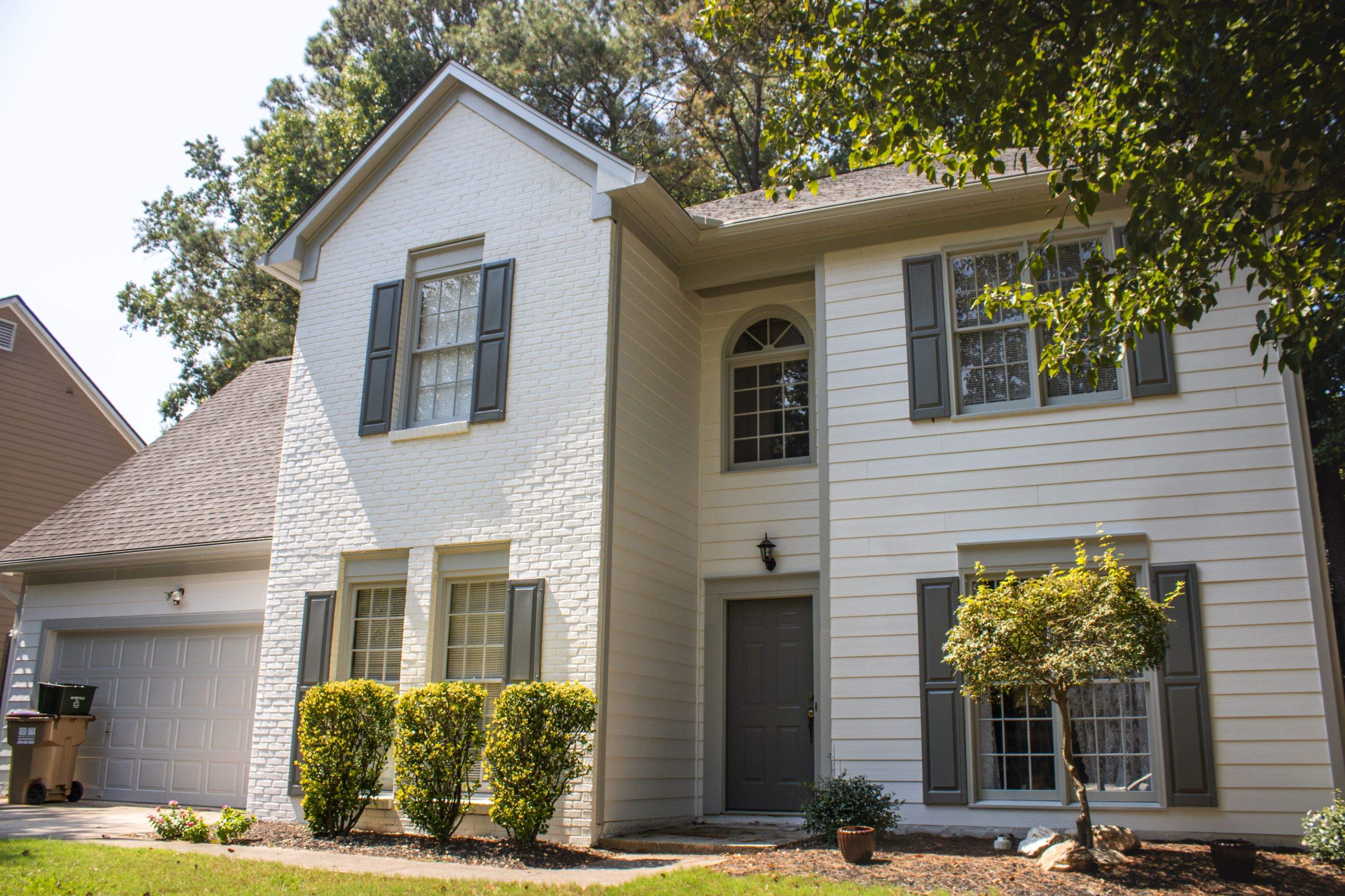 Siding and Rotten Wood Replacement with Exterior Painting in Woodstock,GA by Nelson Exteriors