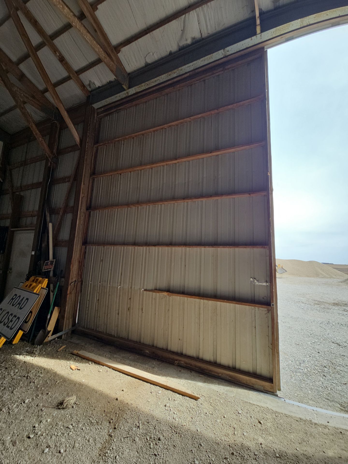 Replace worn-out pole barn doors by Dagny Builders