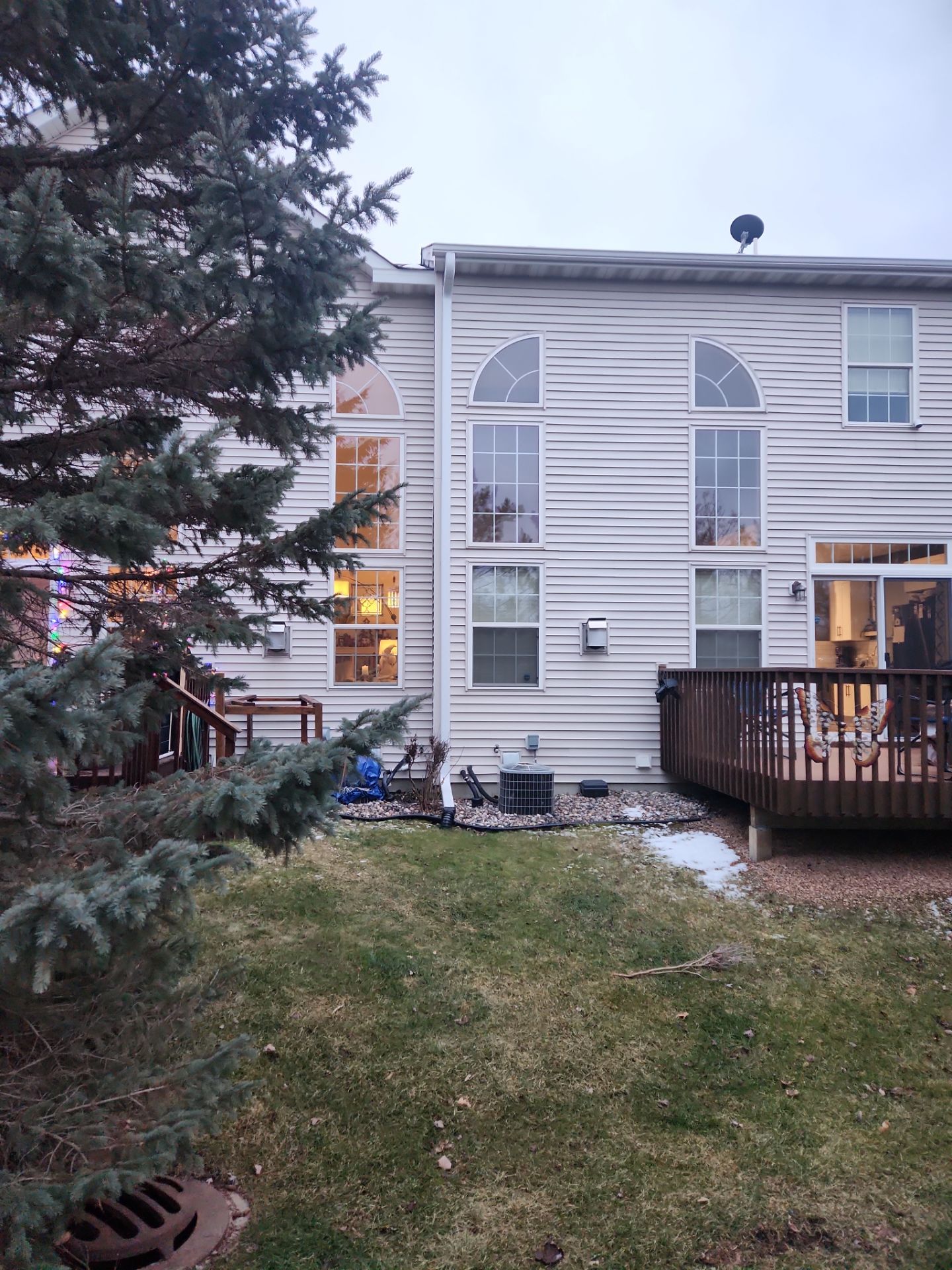 3x4" Downspouts in Chaska by Next Level Seamless Gutters / Exteriors Inc.