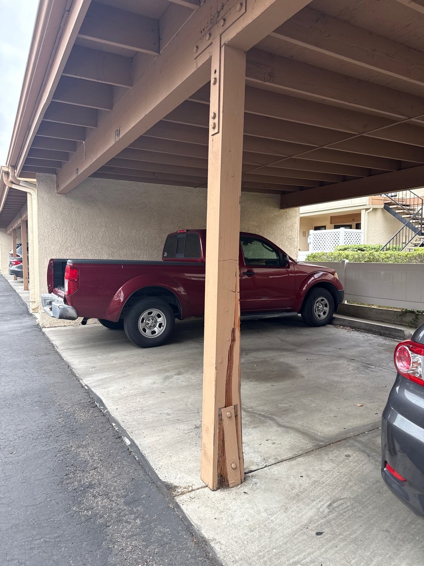 Carport Post Replacement in Fullerton by One Stop Source