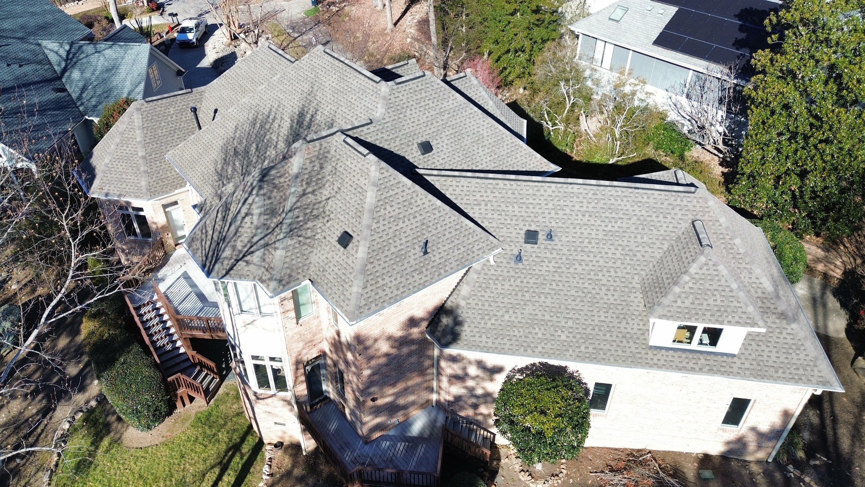 GAF HDZ Weathered Wood by Skybird Roofing