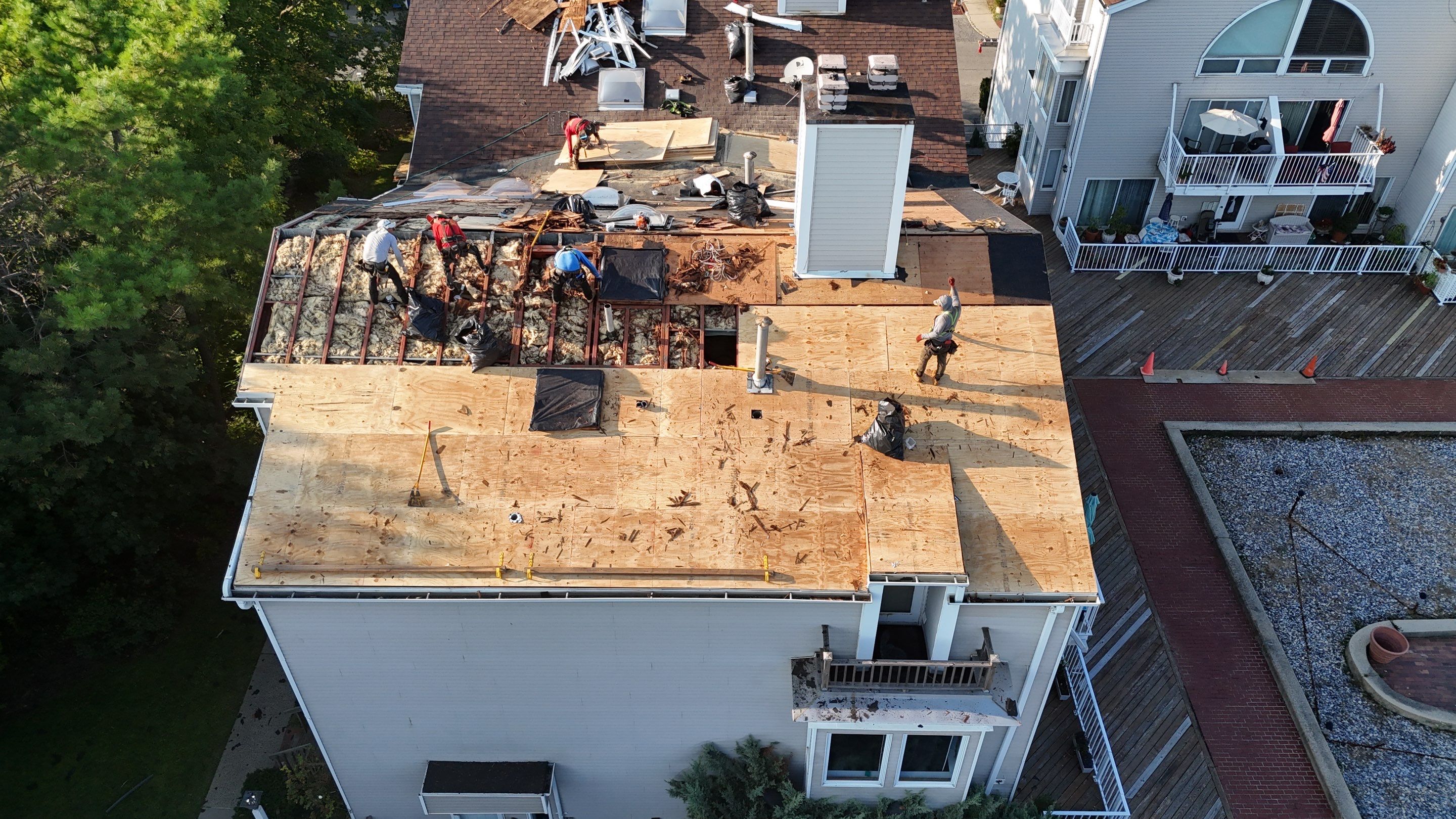 Roof Project in City Island, NY by All State Home Improvement Inc.
