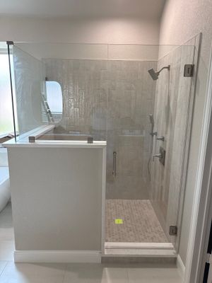 Frameless Shower 