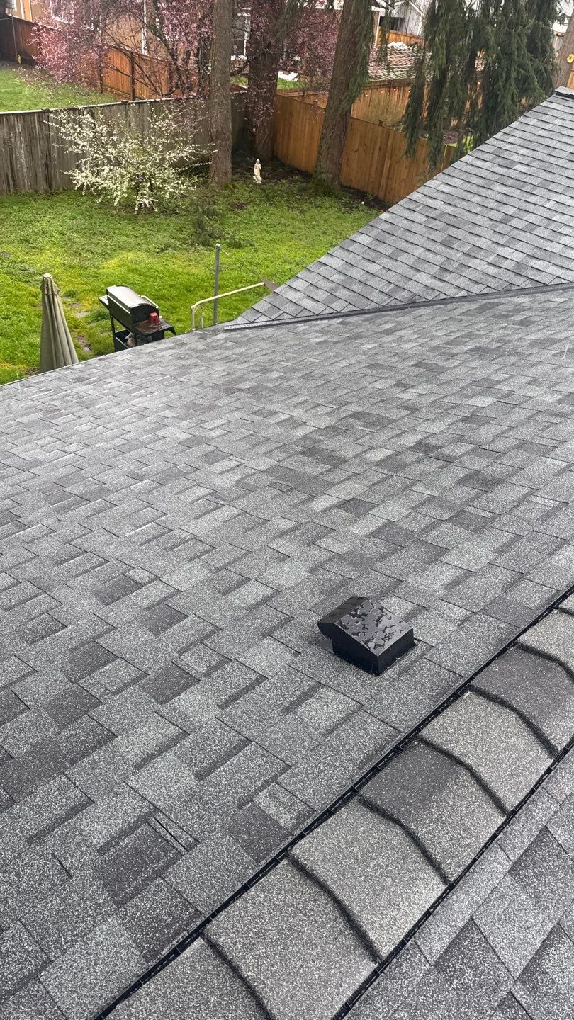 Residential Roofing Installation using GAF UHDZ Shingles by Roofing Formula LLC