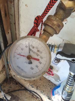 Check Water Pressure & Unclog Toilet