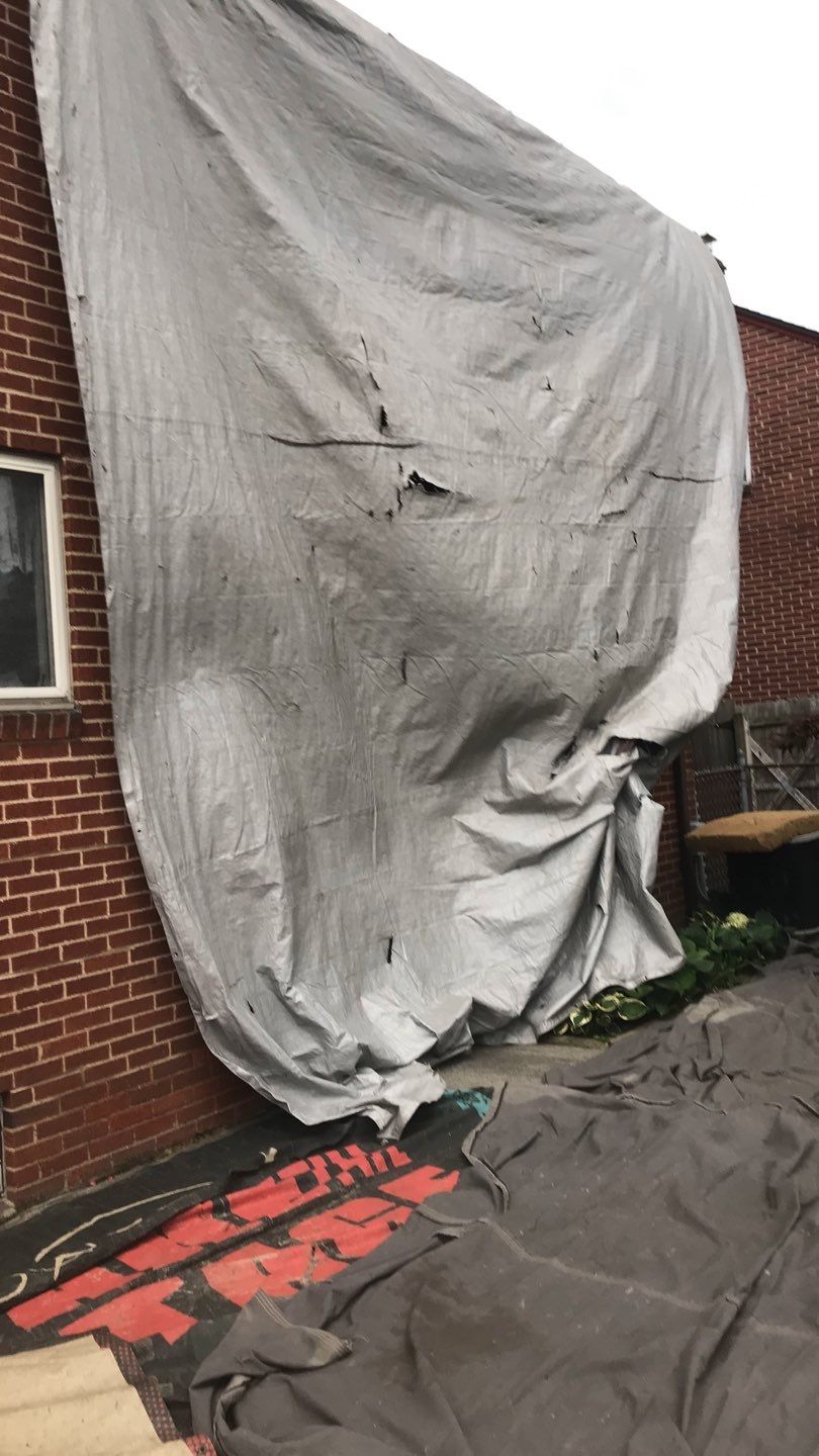 Residential Roof Replacement using Owens Corning Duration, Colonial Slate by Absolute Roofing and Construction