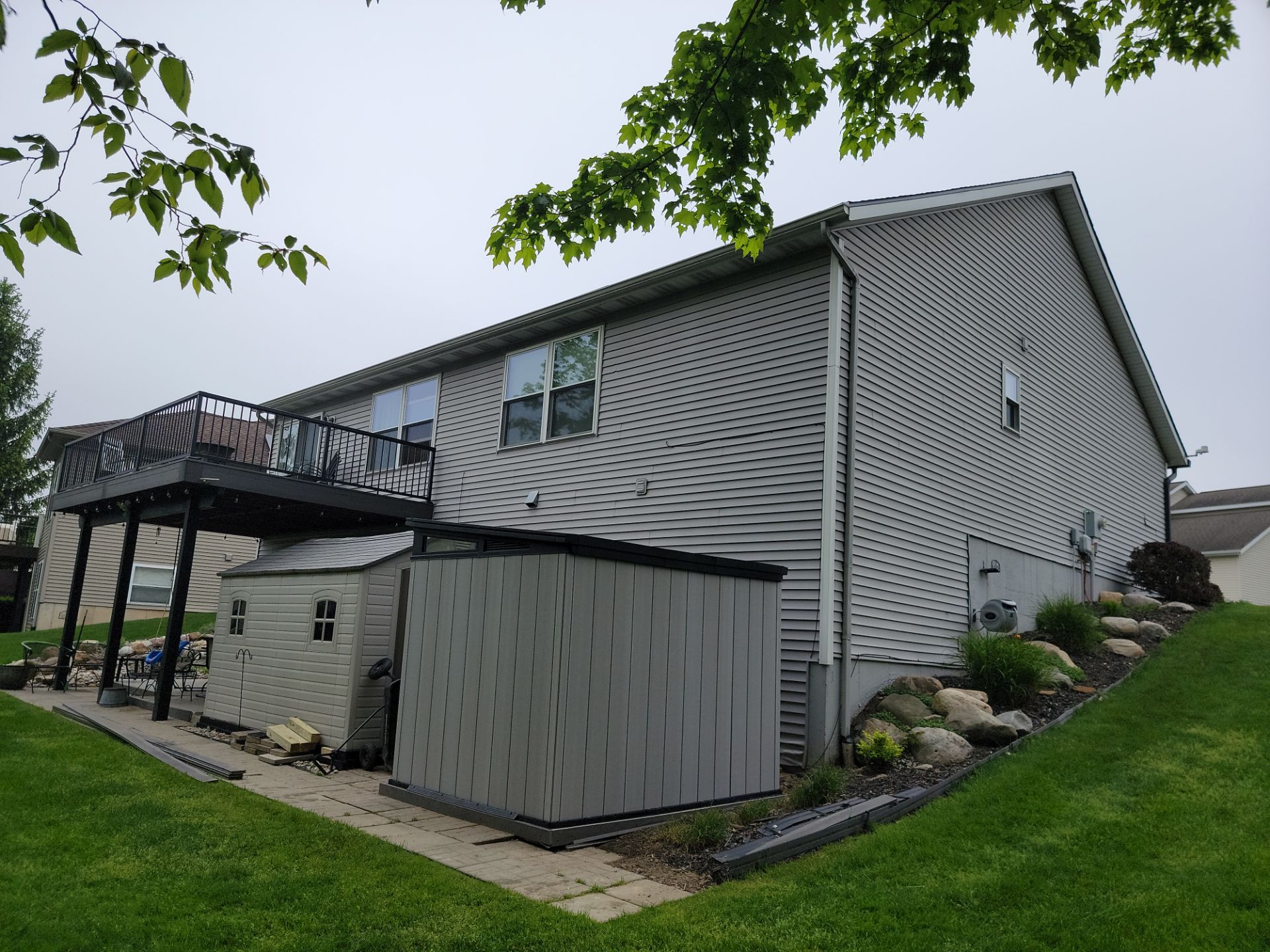 Siding Installation using Royal Brand Siding by Avalon Roofing and Exteriors