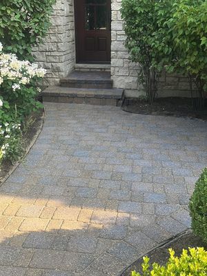 Brick paver clean, sand and seal.  using Surebond SB-1300
