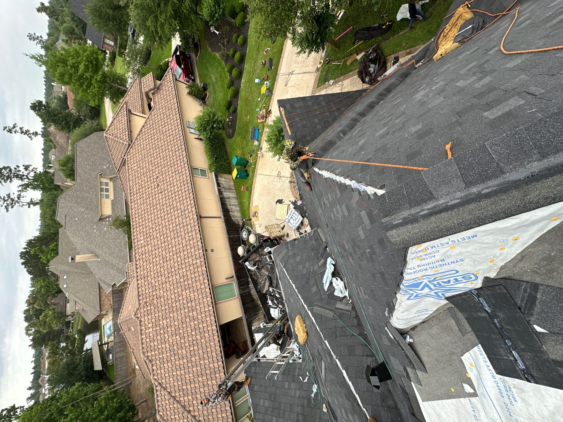 Project in Spring by Motion Roofing
