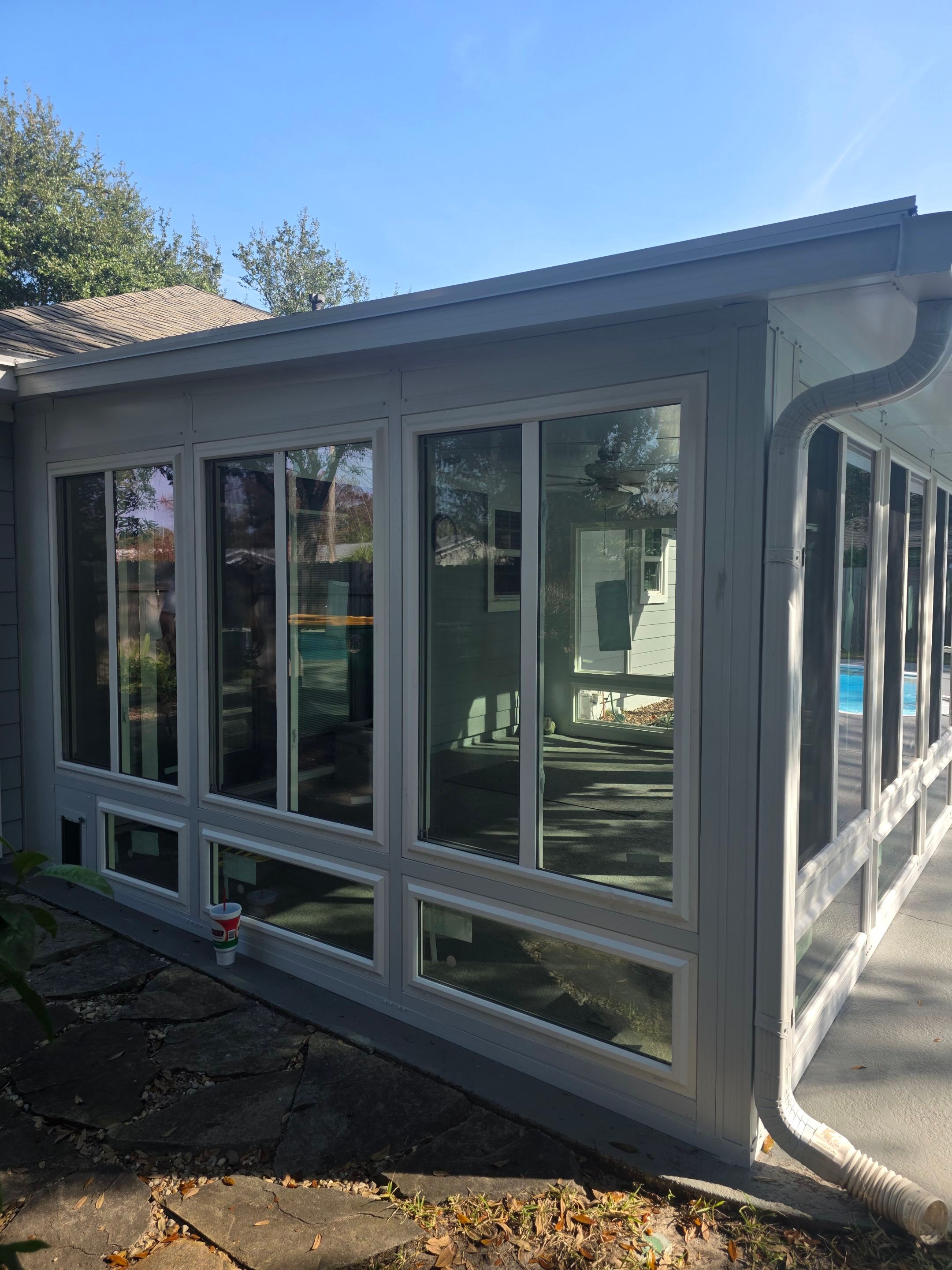 Patio Cover to Glass Room in Mary Esther, FL by Titan Sunrooms