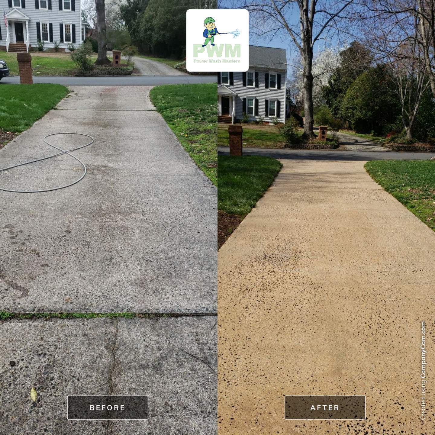 Gutter Cleaning using cleaner by Power Wash Masters LLC
