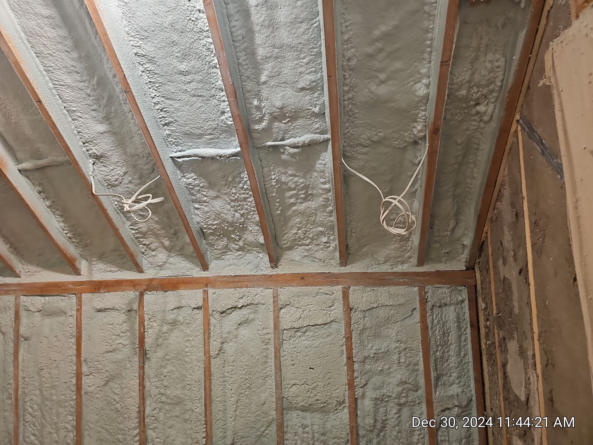 Bathroom Addition using close cell spray foam by M.Y INSULATION LLC