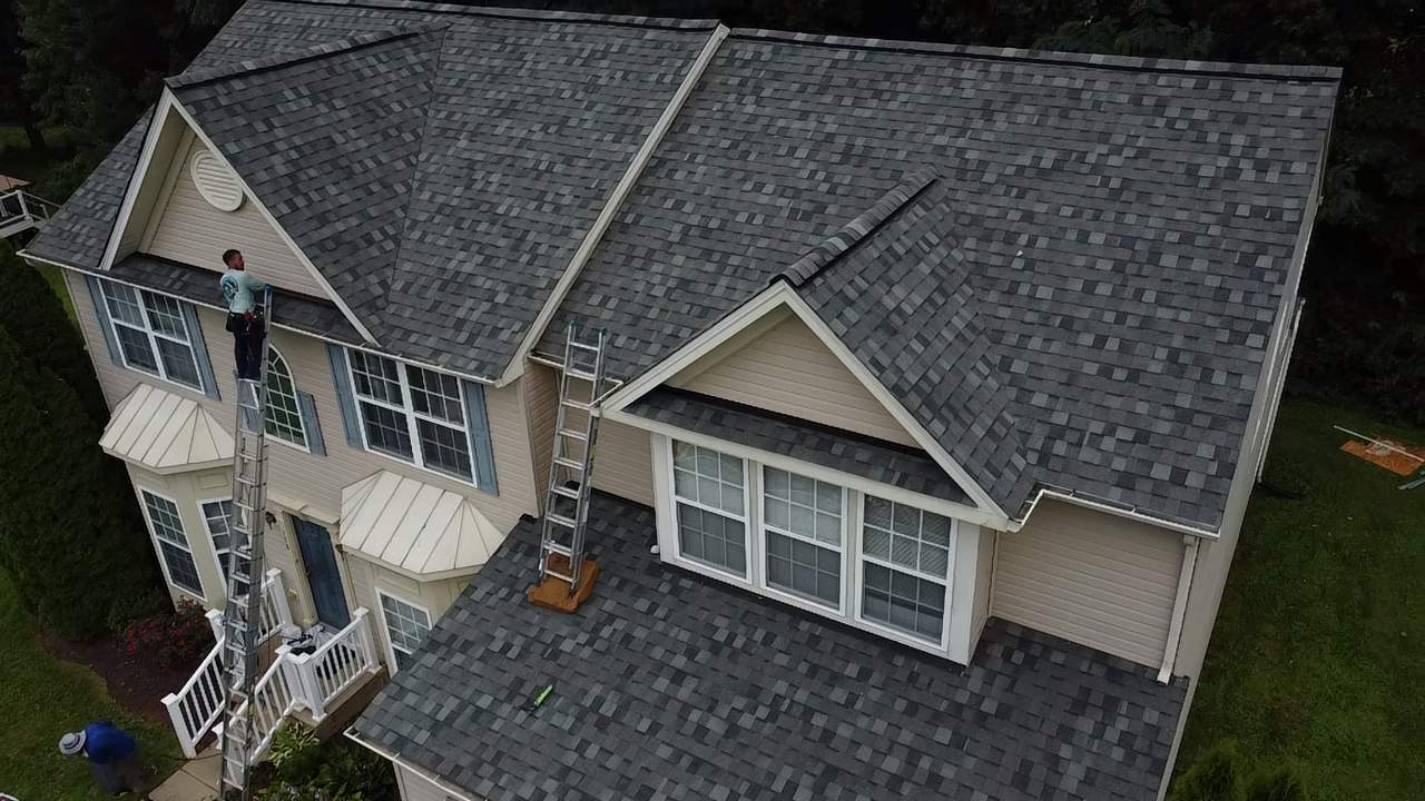 Residential Roofing Installation using GAF Timberline HDZ by Matter Roofing & Construction