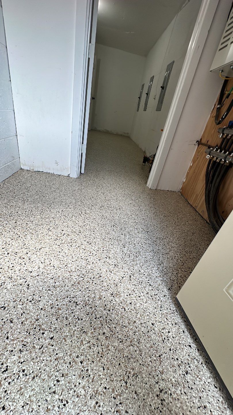 Porch, steps and Garage Project in Crafton by Floors in a Day, Inc