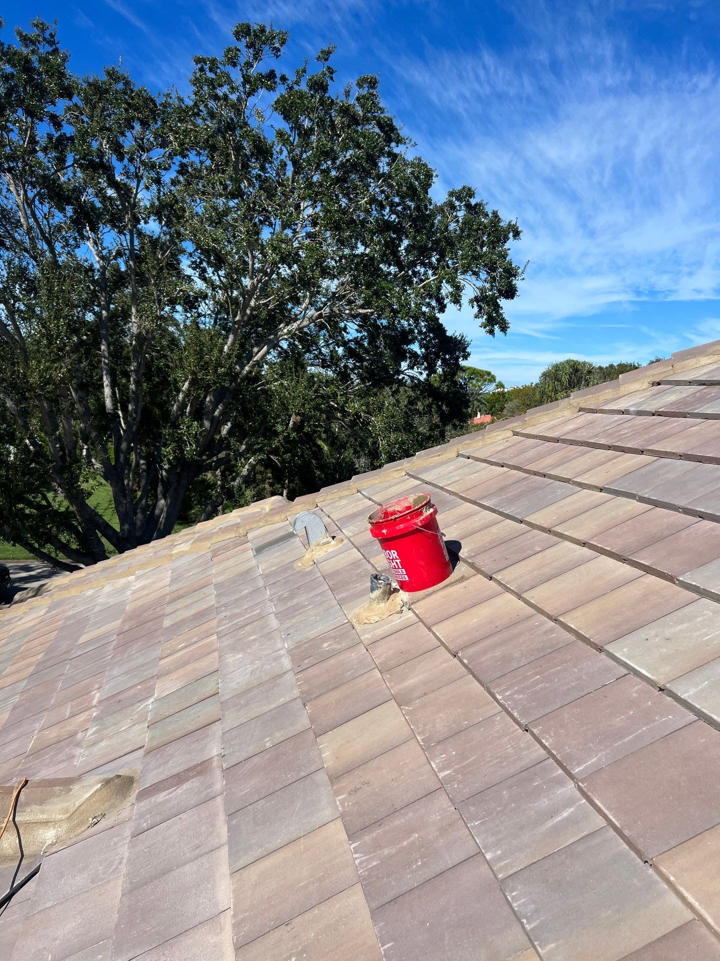 Residential Re-Roof using Eagle Roof Tile by First Due Roofing