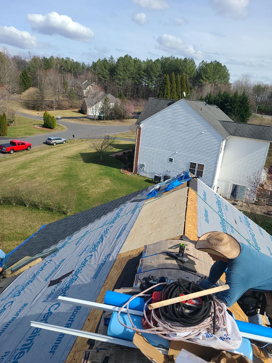 Manassas Landmark Pro Roof in Max Def Charcoal Black by RM Banning, Inc.