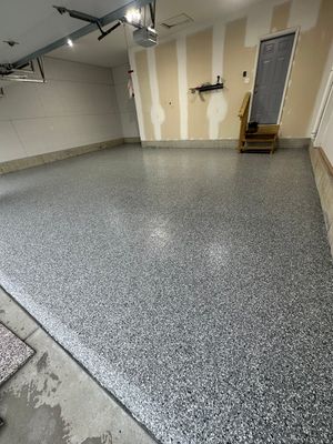 Wombat Epoxy Garage Floor - Lincoln NE by Goat Coatings