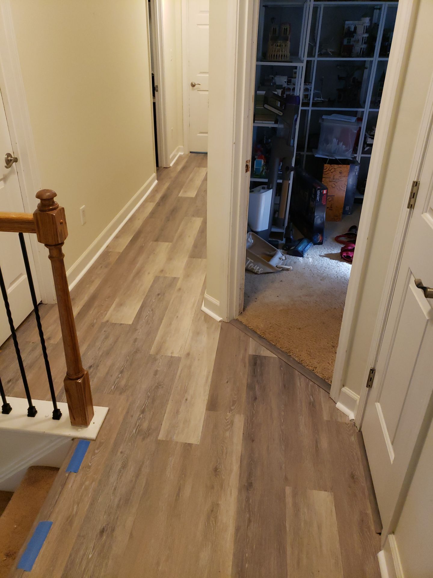 LVP Flooring Install! by A Step Above Handy LLC
