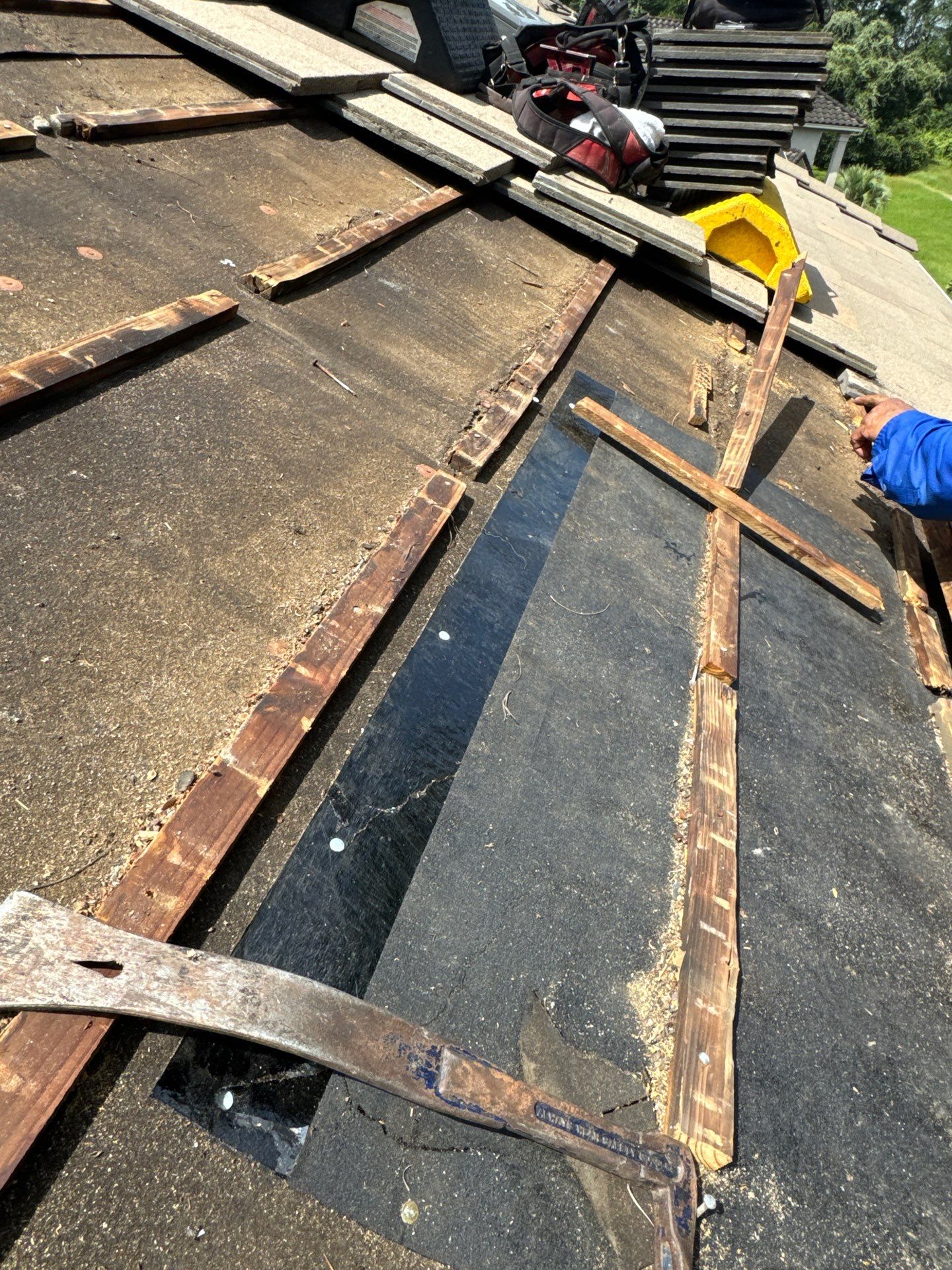 Project in Houston, TX by Associates Roofing Unlimited 