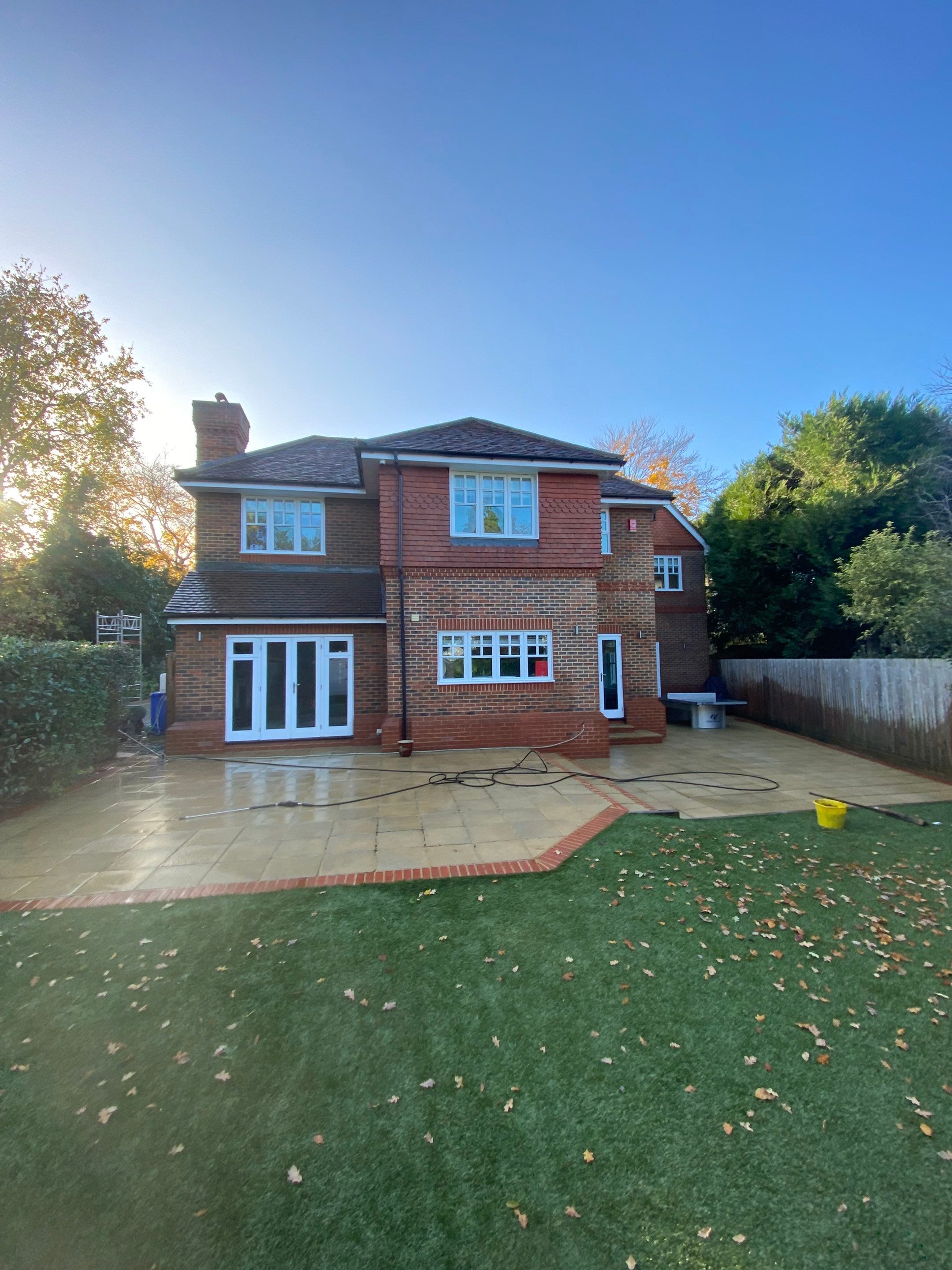 Roof Cleaning using Honda 15lpm Low Pressure Washing Machine by Ges Exterior Cleaning ltd