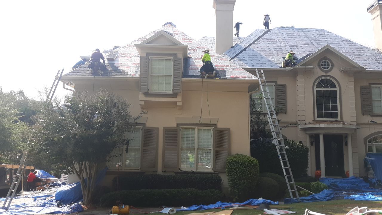 Residential Roofing Installation using GAF by Georgia Roof Advisors